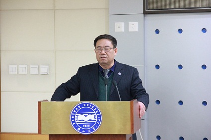 刘宏民校长在会上讲话